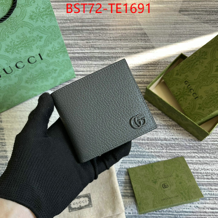 Gucci Bags(TOP)-Wallet-,only sell high-quality ,ID: TE1691,$: 72USD