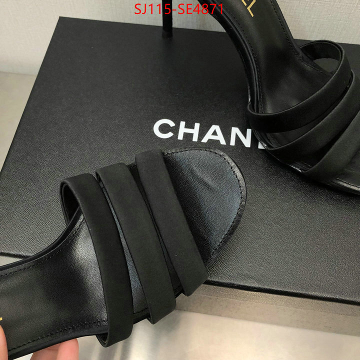 Women Shoes-Chanel,mirror copy luxury , ID: SE4871,$: 115USD