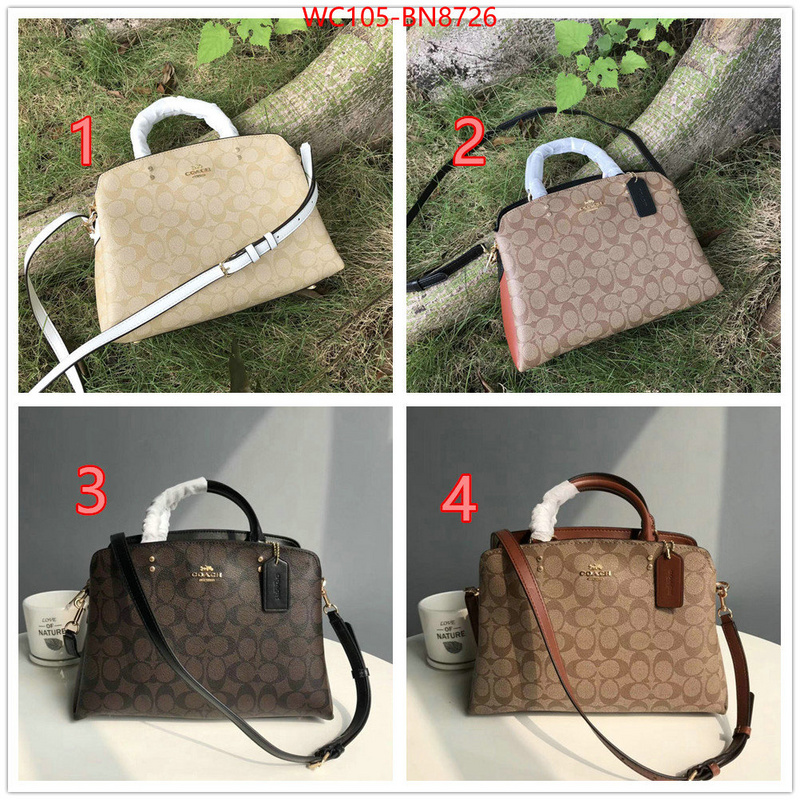 Coach Bags(4A)-Handbag-,luxury fashion replica designers ,ID: BN8726,$: 105USD