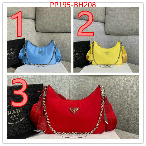 Prada Bags(TOP)-Re-Edition 2005,ID: BH208,$:195USD