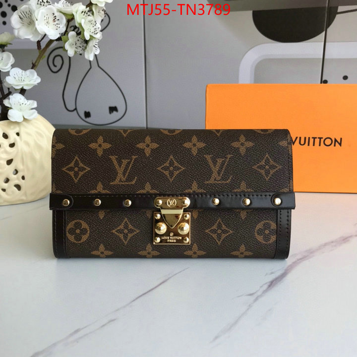 LV Bags(4A)-Wallet,ID: TN3789,$: 55USD