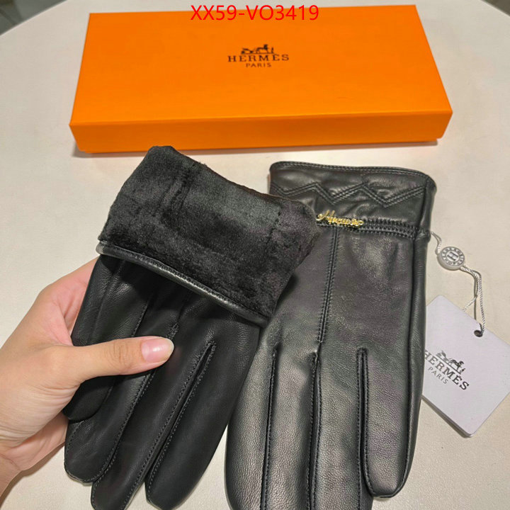 Gloves-Hermes,luxury 7 star replica , ID: VO3419,$: 59USD