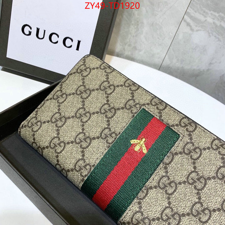 Gucci Bags(4A)-Wallet-,we offer ,ID: TD1920,$: 49USD