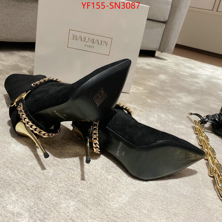 Women Shoes-Balmain,found replica , ID: SN3087,$: 155USD