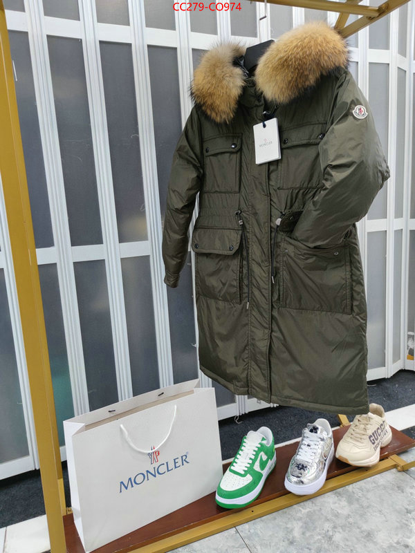 Down jacket Women-Moncler,hot sale , ID: CO974,$: 279USD