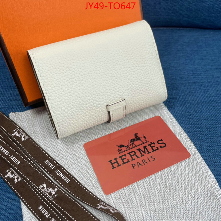 Hermes Bags(4A)-Wallet-,replica 1:1 high quality ,ID: TO647,$: 49USD