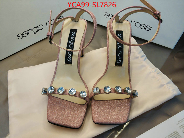 Women Shoes-Sergio Rossi,2023 aaaaa replica customize ,wholesale replica , ID: SL7826,$: 99USD