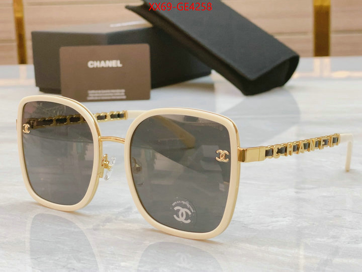 Glasses-Chanel,we provide top cheap aaaaa , ID: GE4258,$: 69USD