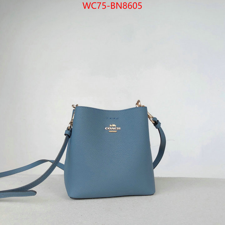 Coach Bags(4A)-Diagonal,replcia cheap ,sale outlet online ,ID: BN8605,$: 75USD