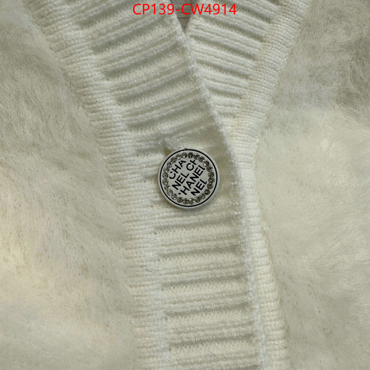 Clothing-Chanel,luxury fake ,ID: CW4914,$: 139USD