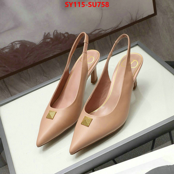 Women Shoes-Valentino,where can i buy the best 1:1 original , ID: SU758,$: 115USD