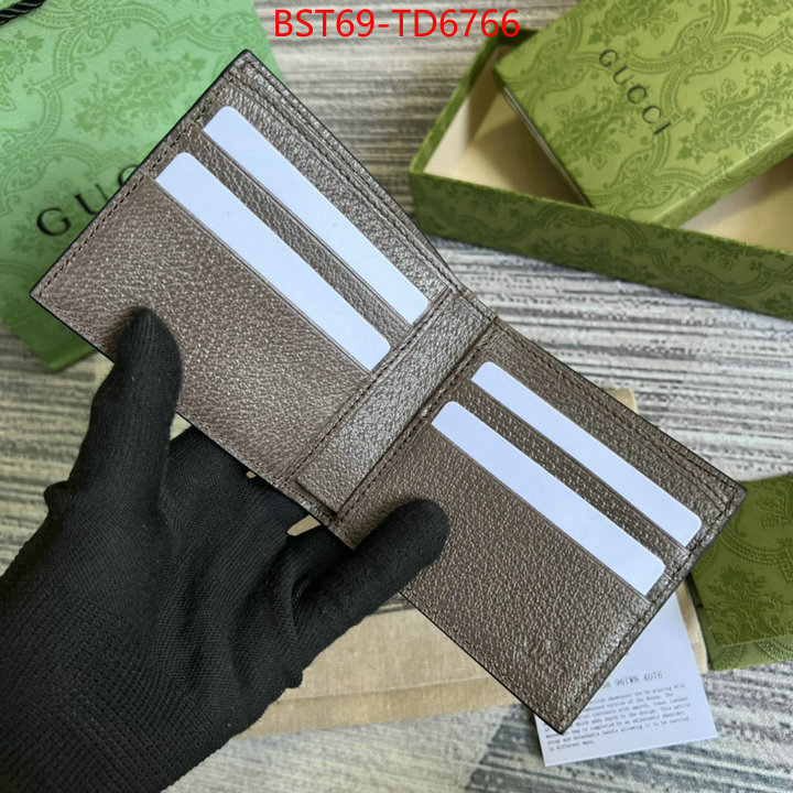 Gucci Bags(TOP)-Wallet-,ID: TD6766,$: 69USD