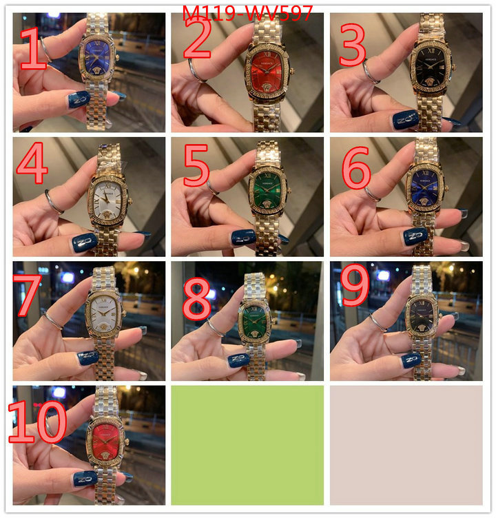 Watch(4A)-Versace,what are the best replica , ID: WV597,$:119USD