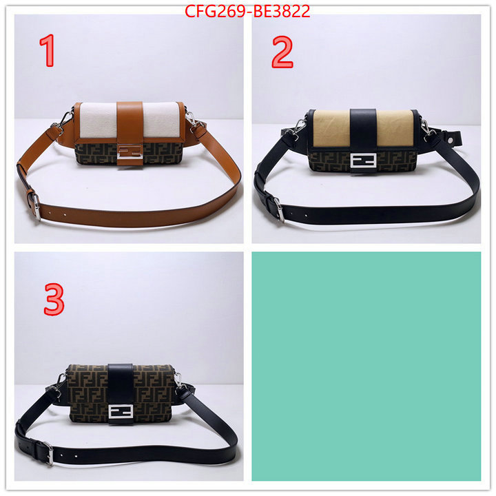 Fendi Bags(TOP)-Baguette,top quality fake ,ID: BE3822,$: 269USD