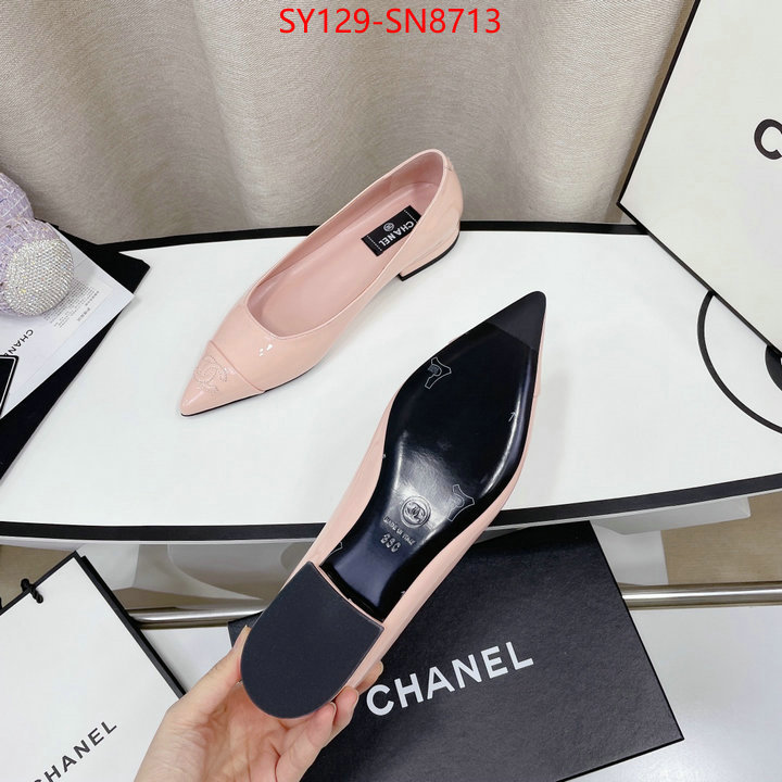 Women Shoes-Chanel,website to buy replica , ID: SN8713,$: 129USD