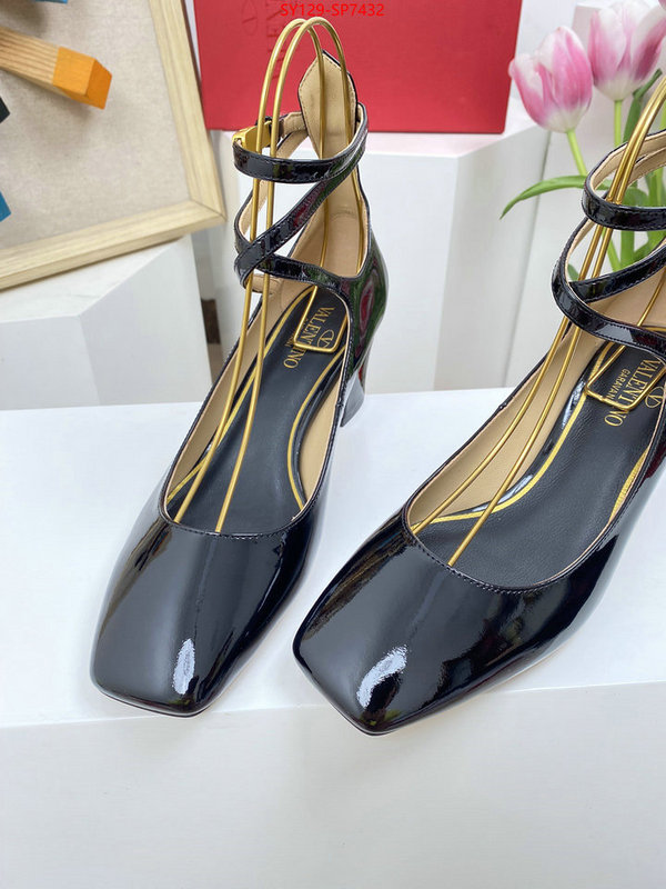 Women Shoes-Valentino,top quality designer replica , ID: SP7432,$: 129USD