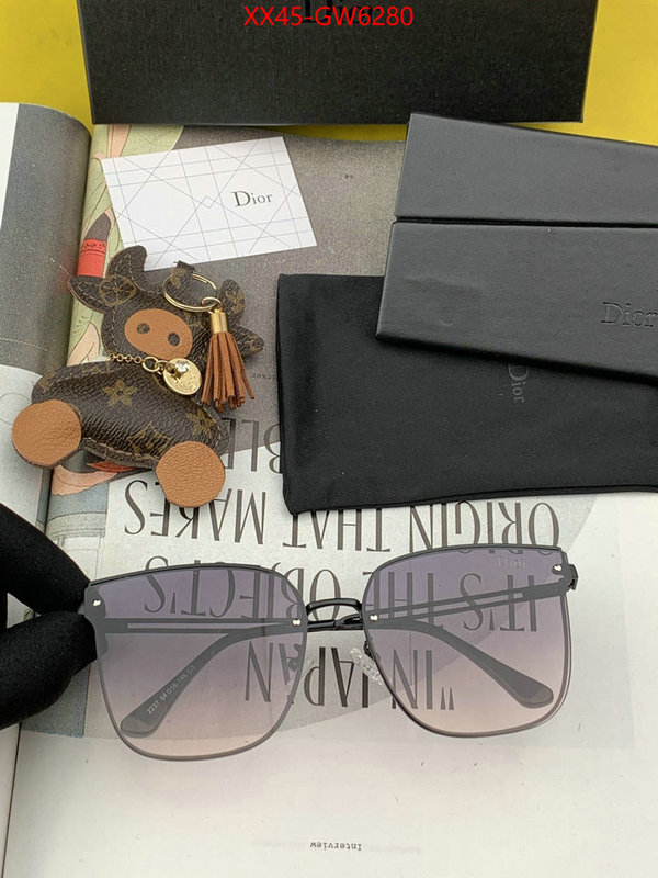 Glasses-Dior,luxury fake , ID: GW6280,$: 45USD