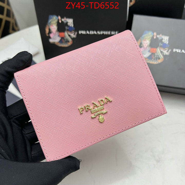 Prada Bags(4A)-Wallet,where can i find ,ID: TD6552,$: 45USD