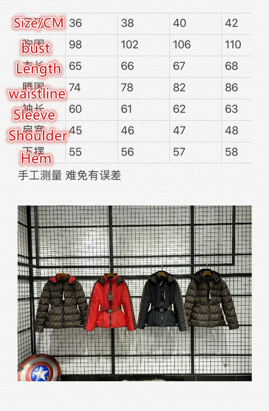 Down jacket Women-Fendi,buy top high quality replica , ID: CP5306,