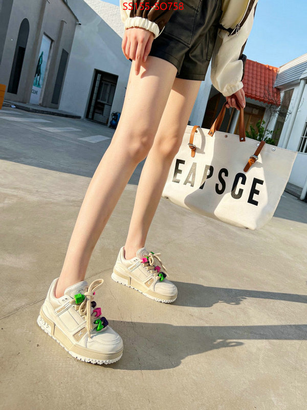 Women Shoes-LV,1:1 replica , ID: SO758,$: 155USD