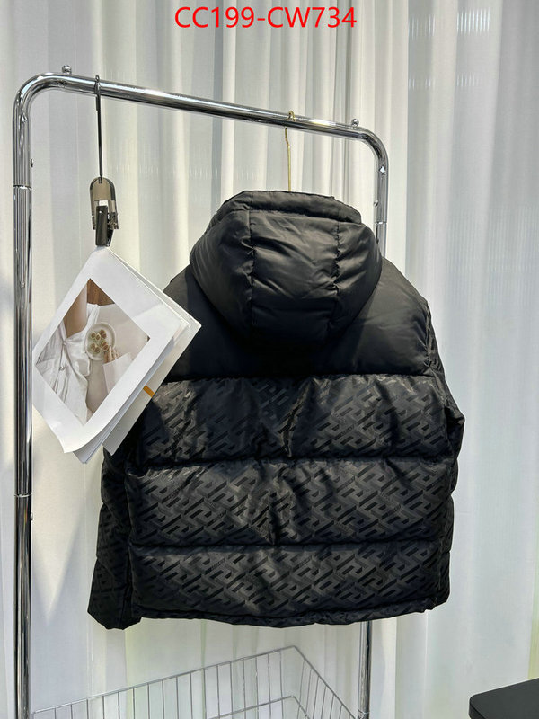 Down jacket Women-Versace,best designer replica , ID: CW734,$: 199USD