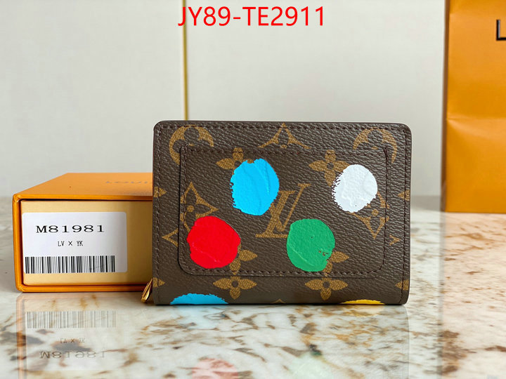 LV Bags(TOP)-Wallet,ID: TE2911,$: 89USD
