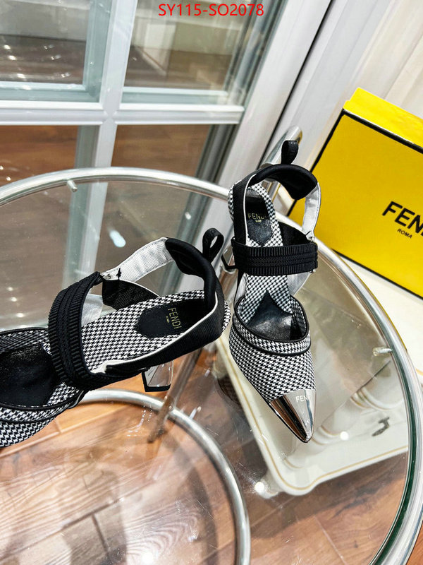 Women Shoes-Fendi,luxury 7 star replica , ID: SO2078,$: 115USD
