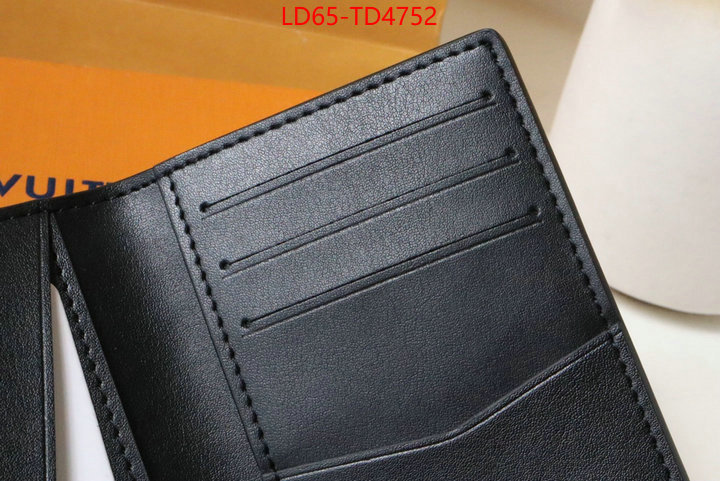 LV Bags(TOP)-Wallet,ID: TD4752,$: 65USD