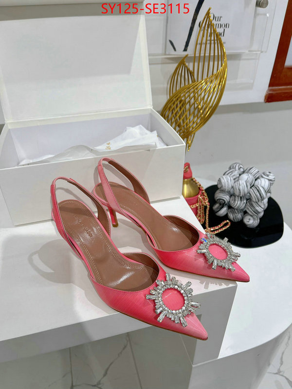 Women Shoes-Amina Muaddi,perfect quality designer replica , ID: SE3115,$: 125USD