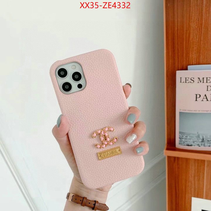 Phone case-Chanel,exclusive cheap , ID: ZE4332,$: 35USD