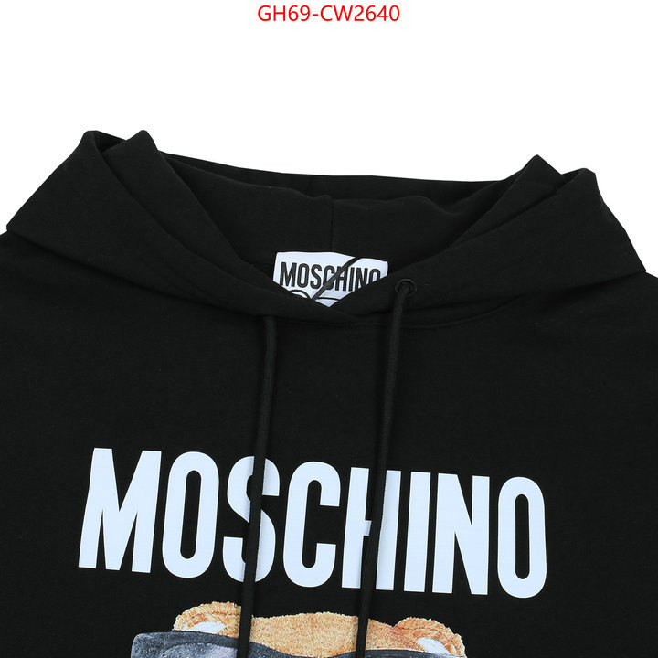 Clothing-Moschino,best quality fake , ID: CW2640,$: 69USD