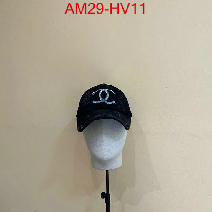 Cap (Hat)-Chanel,quality aaaaa replica ,ID: HV11,$: 29USD