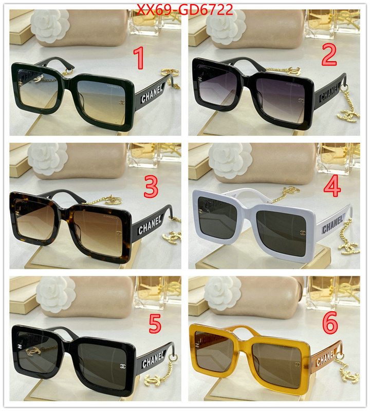 Glasses-Chanel,buy 1:1 , ID: GD6722,$: 69USD