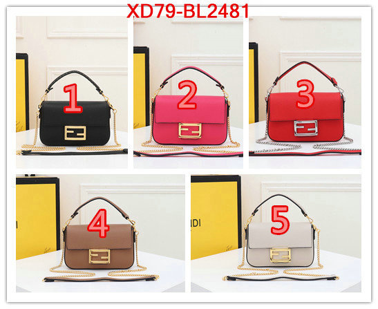 Fendi Bags(4A)-Baguette-,2023 perfect replica designer ,ID: BL2481,$: 79USD