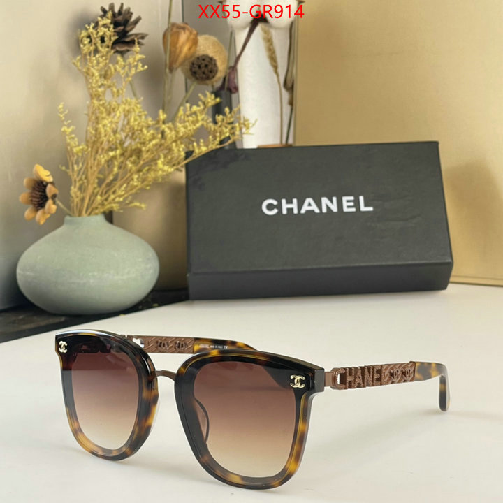 Glasses-Chanel,we provide top cheap aaaaa , ID: GR914,$: 55USD