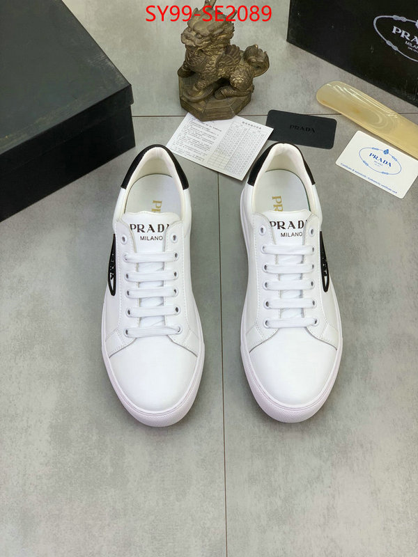 Men Shoes-Prada,perfect quality designer replica , ID: SE2089,$: 99USD