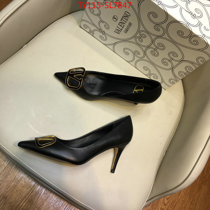 Women Shoes-Valentino,shop cheap high quality 1:1 replica , ID: SL7847,$: 115USD