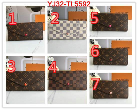 LV Bags(4A)-Wallet,ID: TL5592,$: 32USD