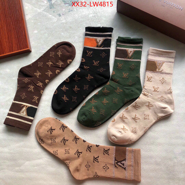 Sock-LV,luxury fashion replica designers , ID: LW4815,$: 32USD