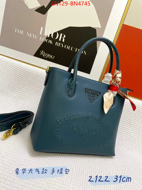 Prada Bags(4A)-Handbag-,best capucines replica ,ID: BN4745,$: 129USD