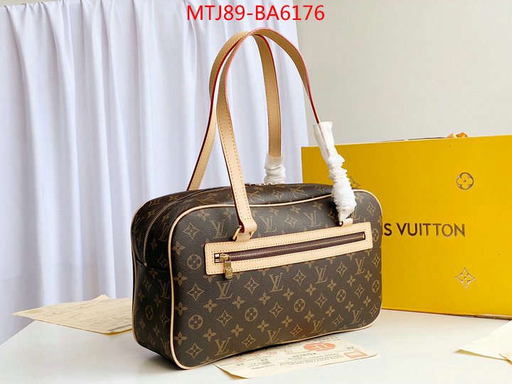 LV Bags(4A)-Handbag Collection-,ID: BA6176,$: 89USD