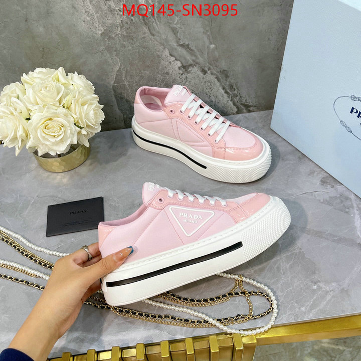 Women Shoes-Prada,website to buy replica , ID: SN3095,$: 145USD