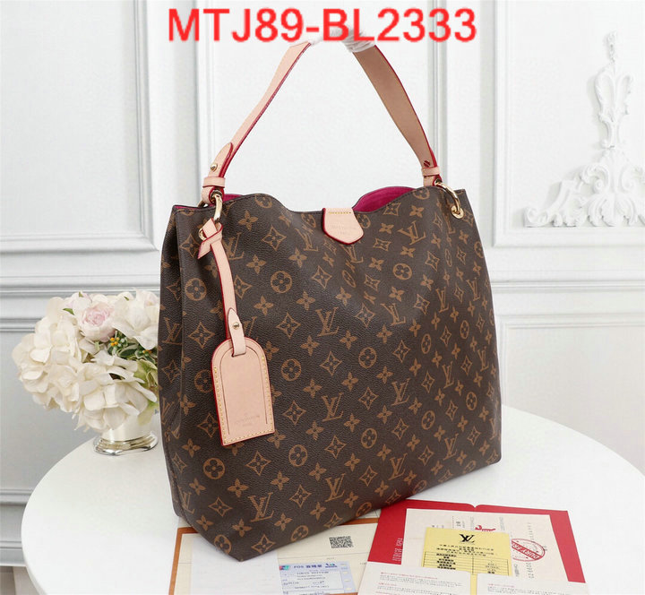 LV Bags(4A)-Handbag Collection-,ID：BL2333,$:89USD