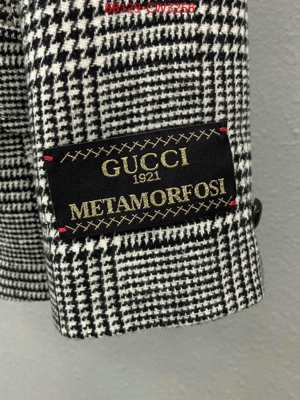 Clothing-Gucci,buying replica , ID: CW3258,$: 129USD