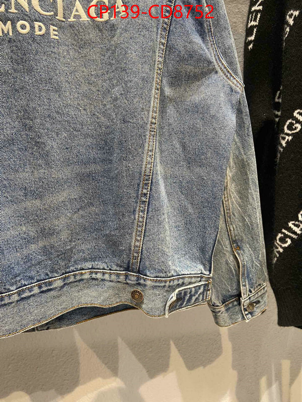 Clothing-Balenciaga,buy top high quality replica , ID: CD8752,$: 139USD
