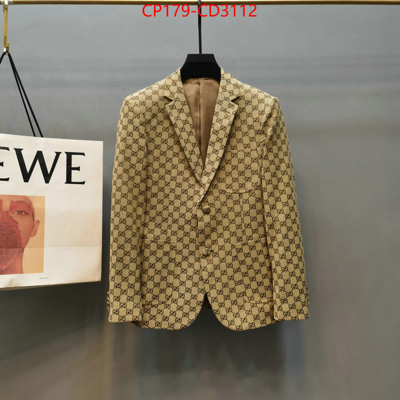 Clothing-Gucci,perfect quality , ID: CD3112,$: 179USD