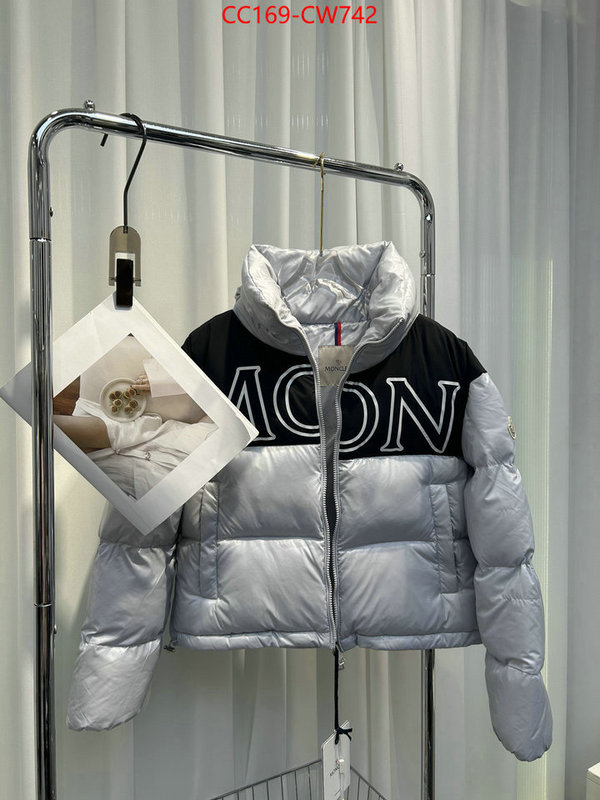 Down jacket Women-Moncler,replica aaaaa designer , ID: CW742,$: 169USD