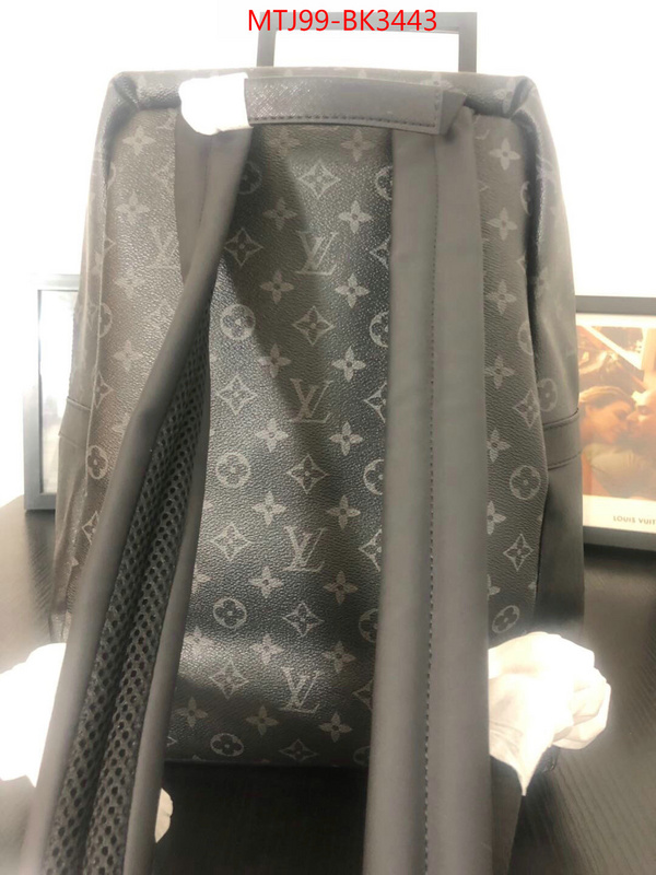 LV Bags(4A)-Backpack-,ID: BK3443,$:99USD