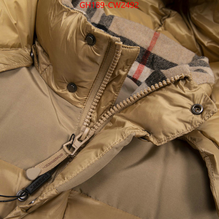 Down jacket Men-Burberry,where should i buy to receive , ID: CW2492,$: 189USD