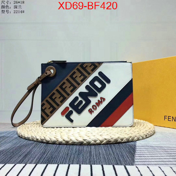 Fendi Bags(4A)-Clutch-,from china 2023 ,ID: BF420,$:69USD
